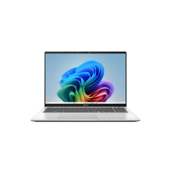Asus Vivobook 16 X1607QA-MB054W Snapdragon X X1 26 100 1TB SSD 16GB Ram Qualcomm Adreno GPU 16'' Inch WUXGA Win.11 - Cool Silver