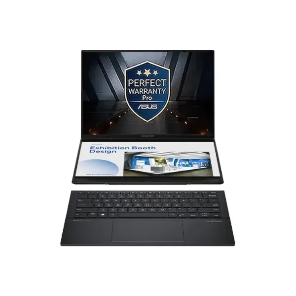 ASUS Zenbook DUO UX8406CA-QL319W Intel Core Ultra 9 285H 1TB SSD 32GB Ram Intel Arc Graphics 14'' Inch WUXGA Win.11 - Gray