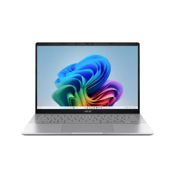 Asus Vivobook S14 S3407QA-SF067W Snapdragon X X1 26 100 512GB SSD 16GB Ram Qualcomm Adreno GPU 14.0''Inch 2.5K Win.11 - Cool Silver