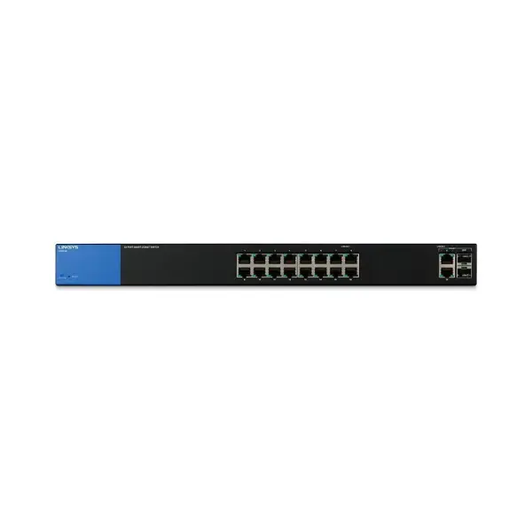 Linksys LGS318 Smart Switch, 18 Port Gigabit Ethernet