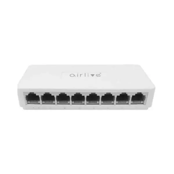 Airlive Live-8E Desktop Unmanaged Switch, 8-port 10/100Mbps