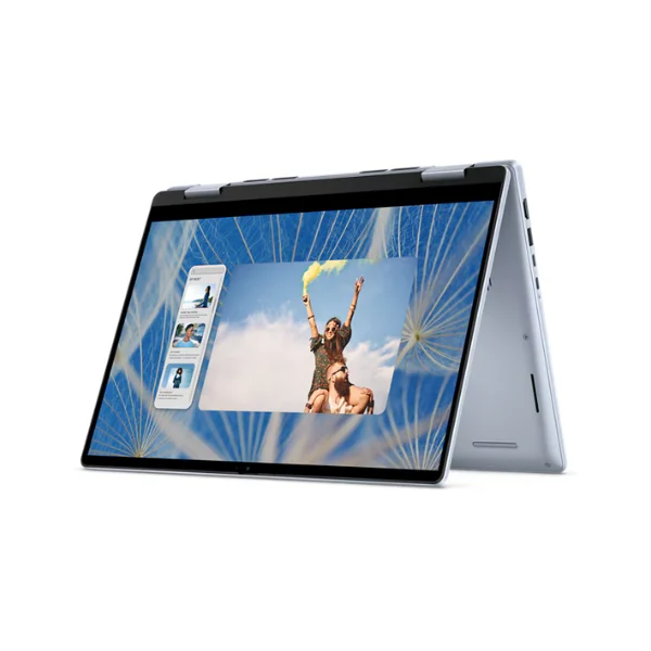 Dell inspiron 14 7440 2 in 1 Laptop Intel Core 5 120U 512GB SSD 8GB Ram Intel Graphics 14'' Inch FHD+ Touch Win.11 - Blue