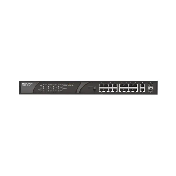 Ruijie Reyee RG-ES118S-LP Desktop Unmanaged Switch, 16-port 10/100Mbps