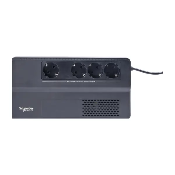 Schneider BVS650I-GR Back UPS, 650VA/375W, Floor/Wall Mount, 230V, 4x CEE 7/3 Schuko outlets, AVR