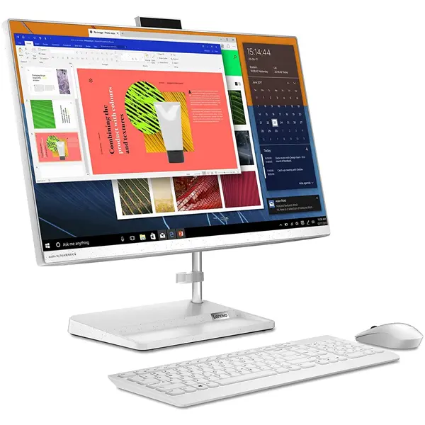 Lenovo IdeaCentre AIO 3 24ITL6 All in One PC Intel Core I3-1115G4 256GB SSD 4GB Ram Intel UHD Graphics 23.8" Inch FHD Win.10