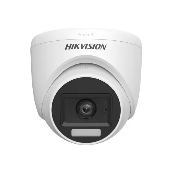 Hikvision DS-2CE76D0T-LPFS 2MP Smart Hybrid Light Audio Fixed Turret Camera