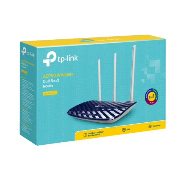 TP-Link Archer C20 Dual Band Access Point/ Wireless Router, AC750