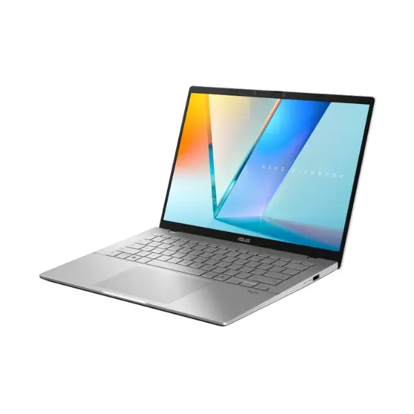 Asus Vivobook S14 S3407QA-SF067W Snapdragon X X1 26 100 512GB SSD 16GB Ram Qualcomm Adreno GPU 14.0''Inch 2.5K Win.11 - Cool Silver