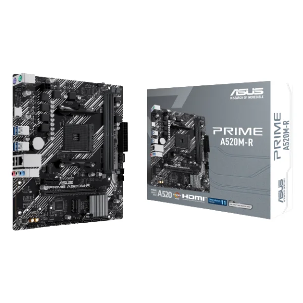 Asus Prime A520M-R AM4 DDR4 mATX Motherboard