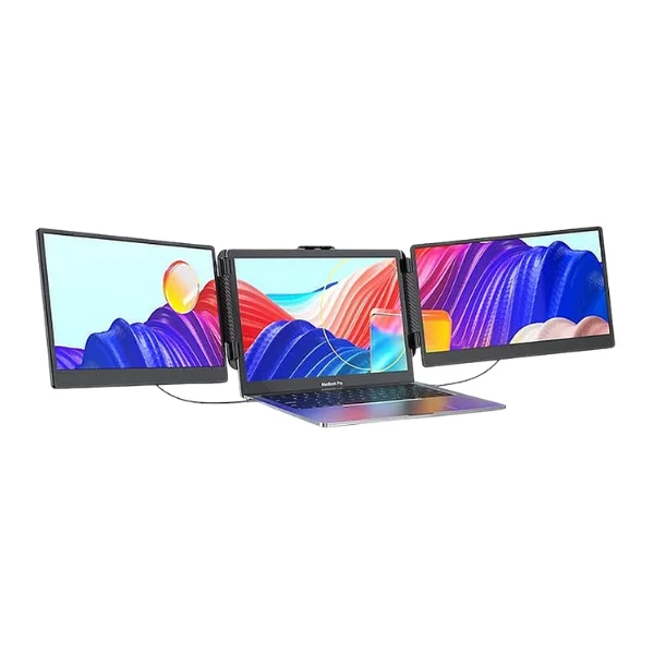 V2Com S2 14″ Inch Triple Portable Laptop Screen Extender