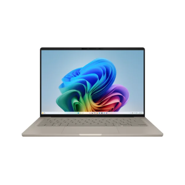 ASUS Zenbook A14 UX3407NA-QD15CW Snapdragon X2 Elite X2E88100 512GB SSD 16GB Ram Qualcomm Adreno GPU 14'' Inch WUXGA Win.11 - Zabriskie Beige