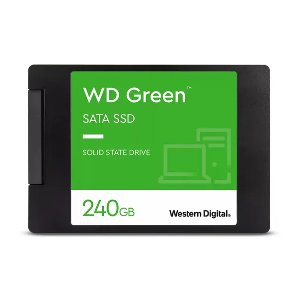 Western Digital 240GB SATA 2.5 "/7mm Cased SSD - Green