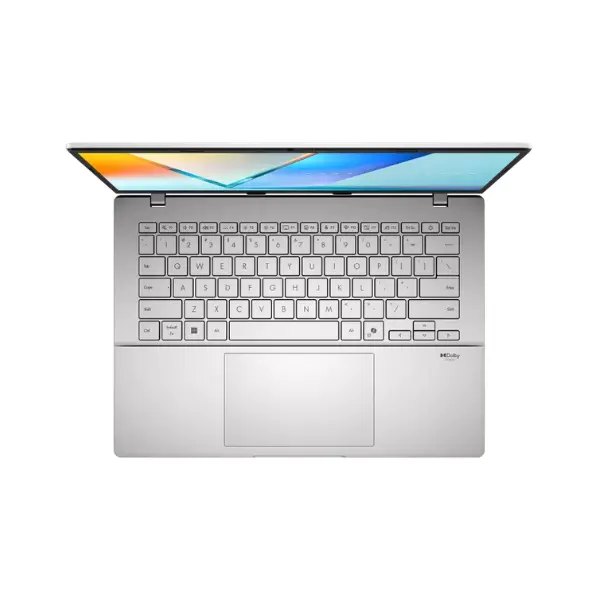 Asus Vivobook S14 S3407QA-SF067W Snapdragon X X1 26 100 512GB SSD 16GB Ram Qualcomm Adreno GPU 14.0''Inch 2.5K Win.11 - Cool Silver