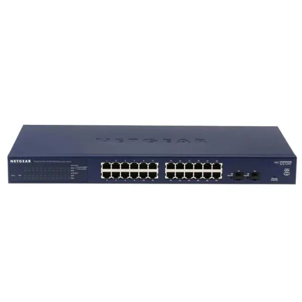 Netgear GS724T Smart Switch 24-Port Gigabit Ethernet with 2 SFP Ports