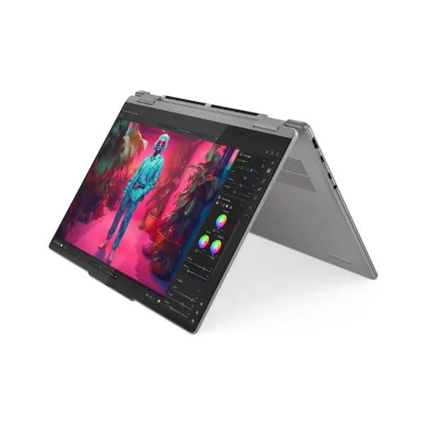 Lenovo Yoga 7 14AHP9 2-in-1 Laptop AMD Ryzen 5 8640HS 512GB SSD 8GB Ram Integrated AMD Radeon 14" Inch WUXGA Win.11 - Arctic Grey