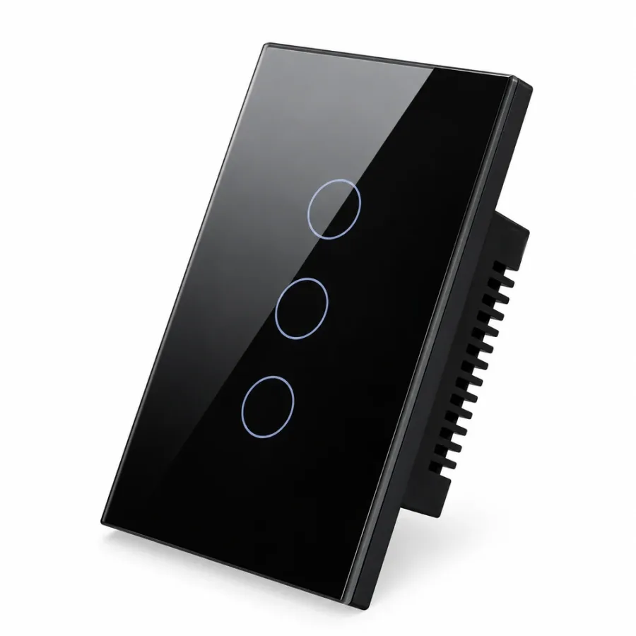 AVATTO Glass touch light switch 3 gang